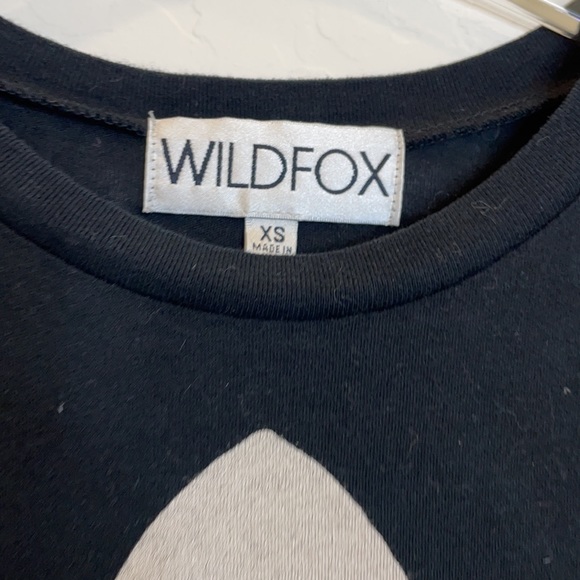 Wildfox fringe summer tee top XS oversized 🐝 - Picture 4 of 6